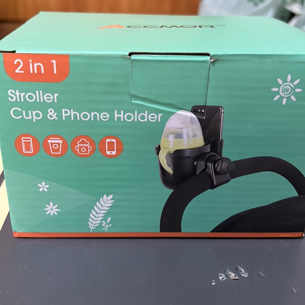 Stroller 2 in 1 Cup and Phone Holder